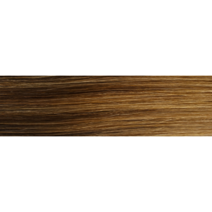 Aqua Clip-in Hair Extensions: Straight, 20", Color #4/12 Balayage