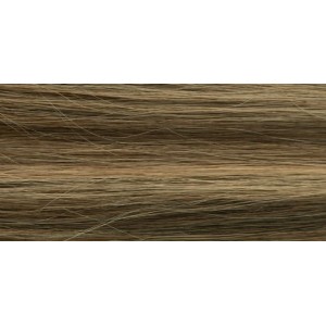 Aqua Clip-in Hair Extensions: Straight, 20", Color #4/12 Duo Tone